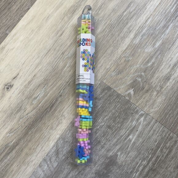 1 tube (72/tube) Pastel Hashtag Building Blocks Teaching Supply ChristmasStuffer - Picture 1 of 5